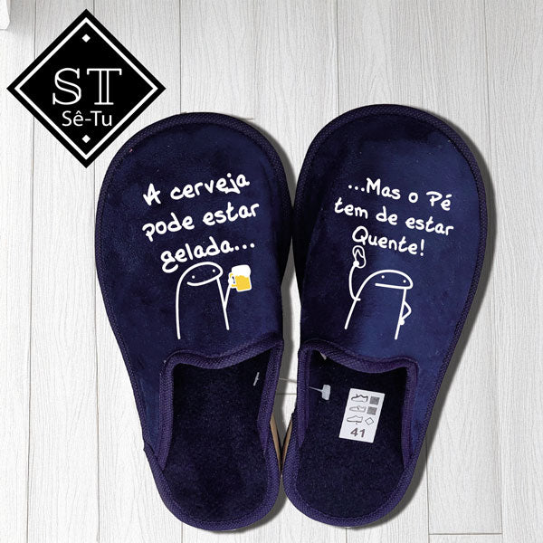 Slippers Cold Beer Warm Feet